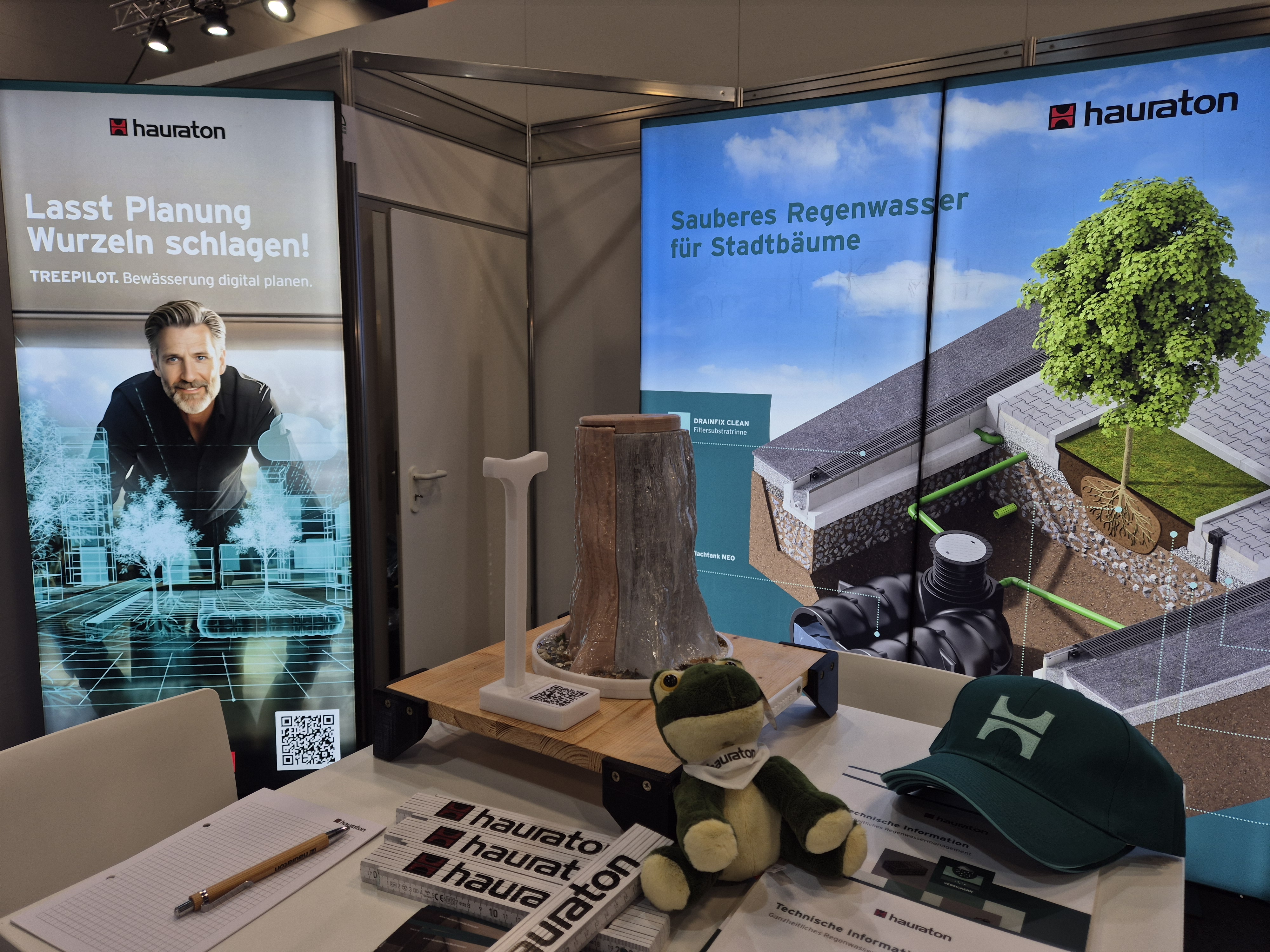 Exhibited at the Hauraton stand — Baumpflegetage 2026